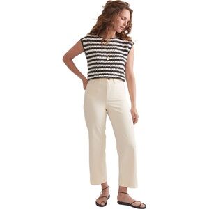 NEW Marine Layer Bridget Wide Leg Crop Size 14